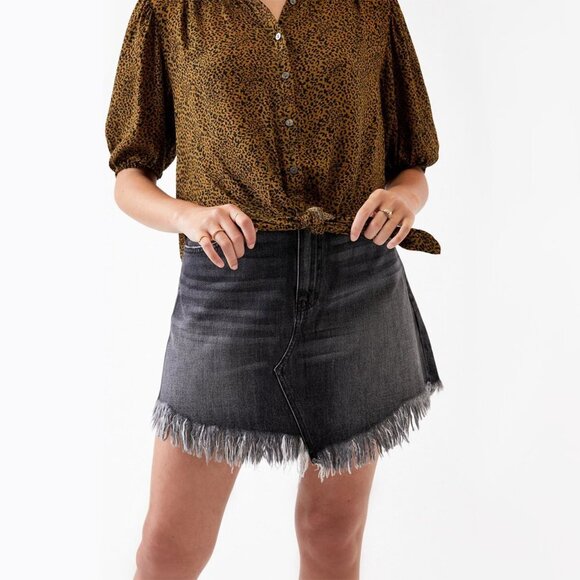 Free People Leopard Print Blouse - Picture 13 of 16